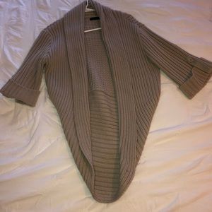 Tan Wool shrug
